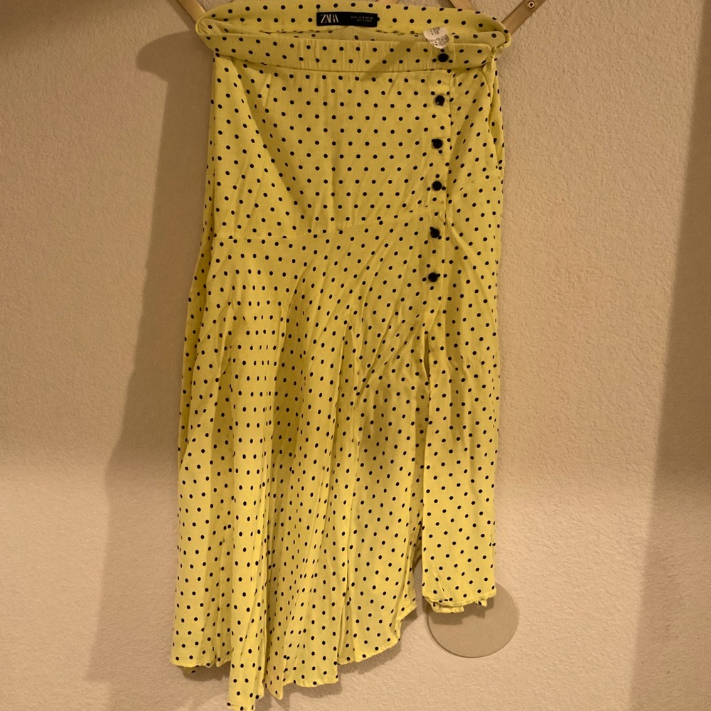 Polka dot skirt Zara